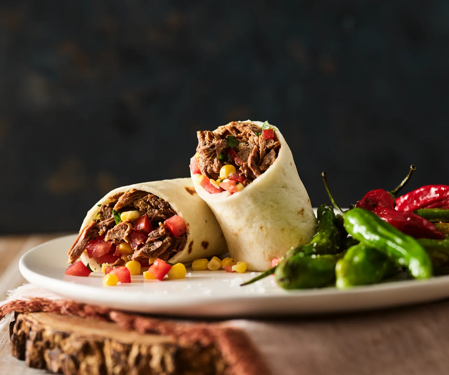 Southwest Beef Wraps
